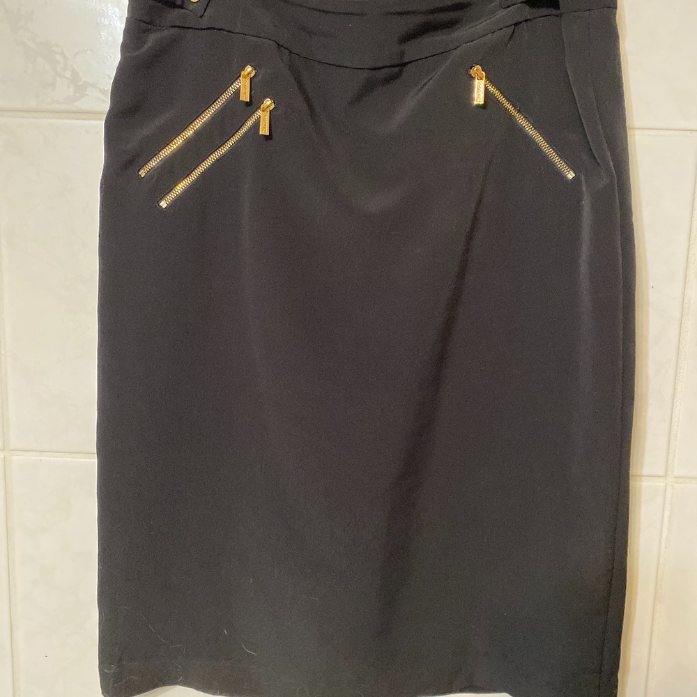 Calvin Klein Black Pencil Skirt Size 12